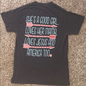 Loves mama and jesus shirt
